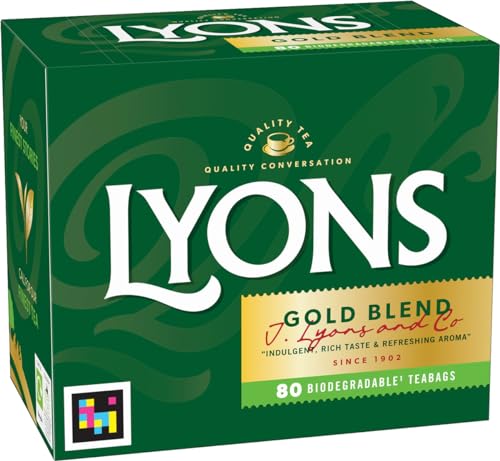 Lyons Gold 80 Tea Bags - Fast