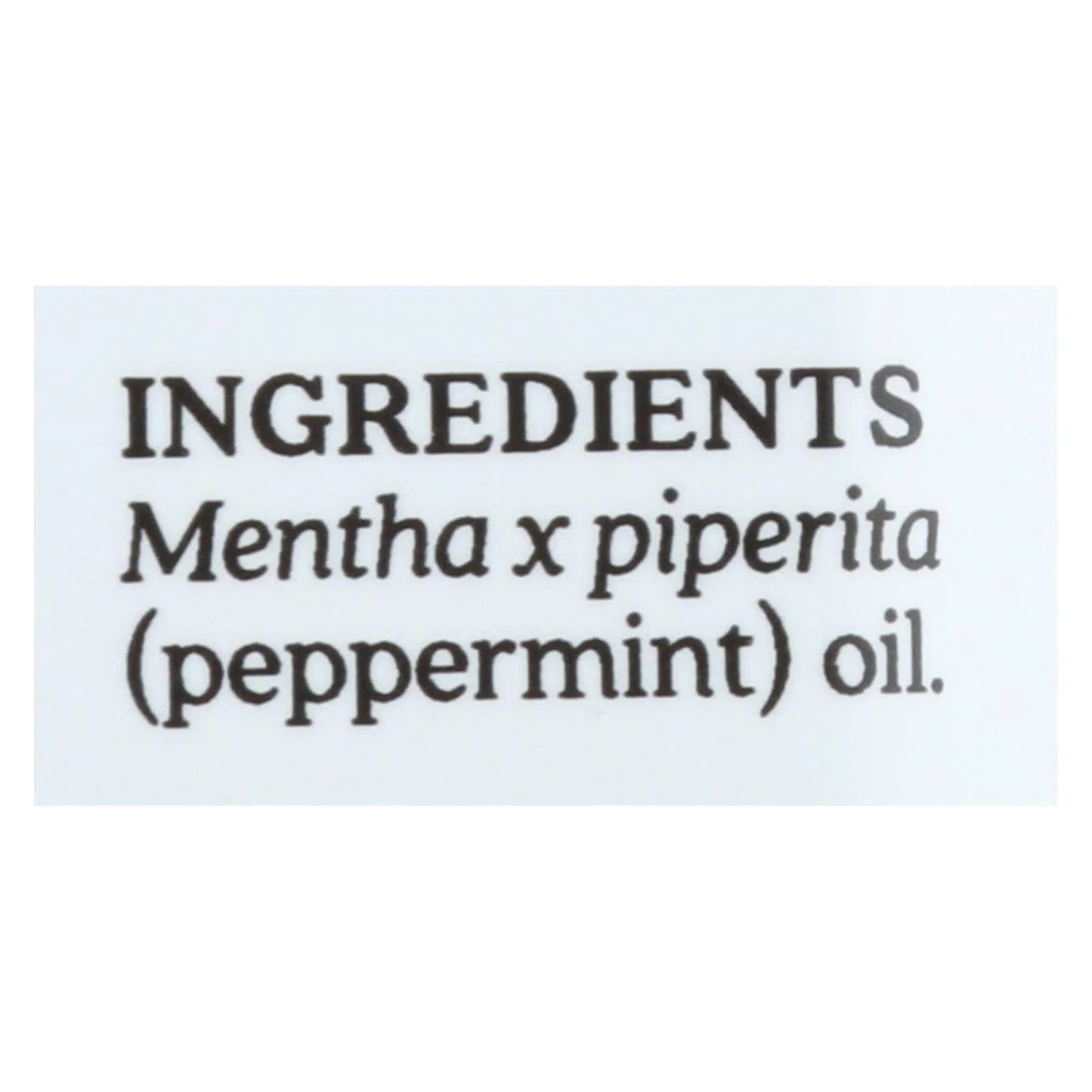 Aura Cacia 100% Pure Peppermint Essential Oil | GC/MS Tested for Purity | 15 ml (0.5 fl. oz.) | Mentha piperita
