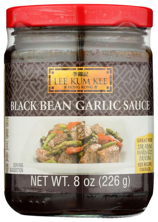 Lee Kum Kee Black Bean Garlic Sauce, 8-Ounce Jars (Pack of 4)