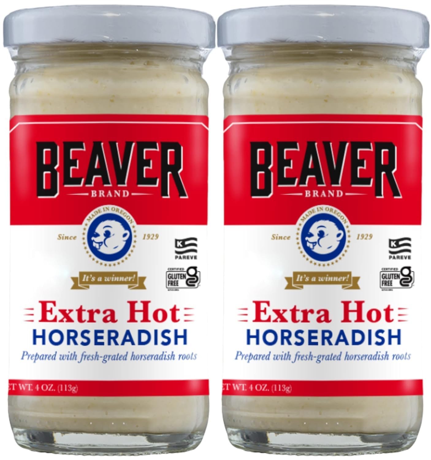 Beavers Extra Hot Horseradish 4oz (Pack of 2) - The Great Shoppe
