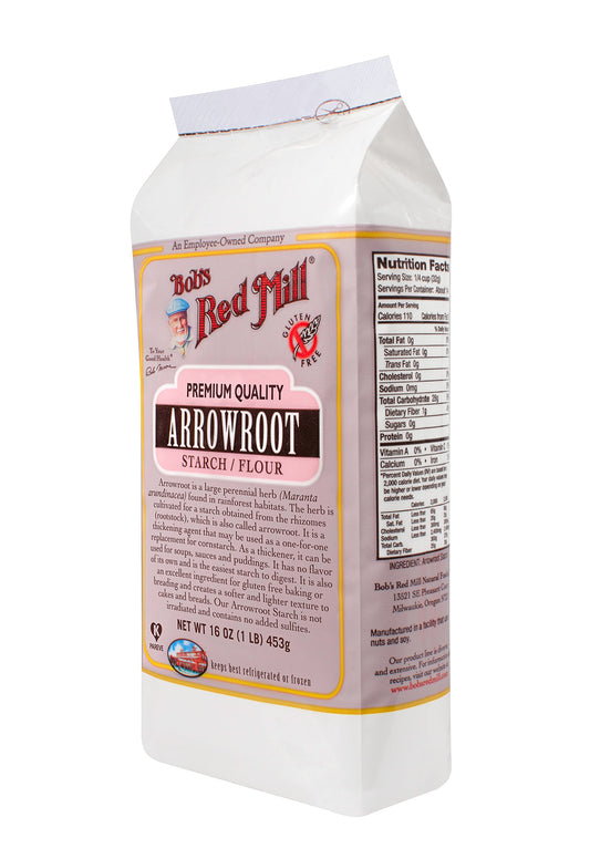 Bob's Red Mill Arrowroot Starch/Flour, 16 oz - The Great Shoppe