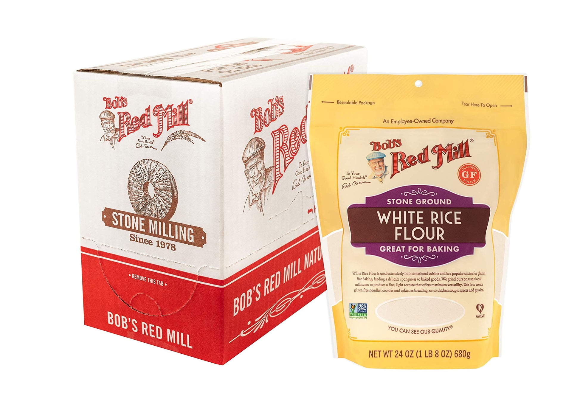Bob's Red Mill Gluten Free White Rice Flour_P - The Great Shoppe